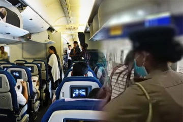 இலங்கை வந்த விமானத்தில் சிறுமிக்கு நேர்ந்த கதி