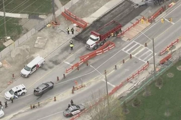 கனடாவில் சாலையில் நடந்து சென்ற நபருக்கு நேர்ந்த பரிதாபம்! வெளியான சம்பவ இடத்தின் புகைப்படம்