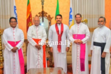 නාමල් රාජපක්ෂ කාදිනල් හිමි බැහැදකී...