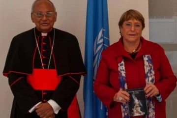 ஐ.நா ஆணையாளரை சந்தித்த பேராயர் மெல்கம் ரஞ்சித் ஆண்டகை