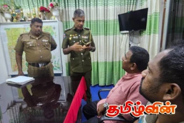 கோப்பாய் பொலிஸாருடன் நாடாளுமன்ற உறுப்பினர் ரஜீவன் கலந்துரையாடல்