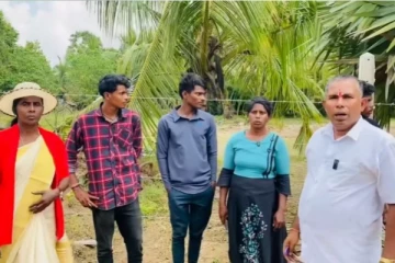 தமிழர் பகுதியில் ஜேர்மன் பிரஜையால் தரைமட்டமாக்கப்பட்ட வீடு; வீதியில் நிற்கும் குடும்பம்!