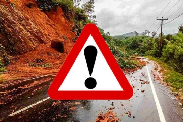 12 மாவட்டங்களுக்கு மண்சரிவு அபாய எச்சரிக்கை