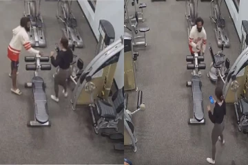 அத்து மீறிய நபரை புரட்டி எடுத்த பிட்னஸ் அழகி! Video