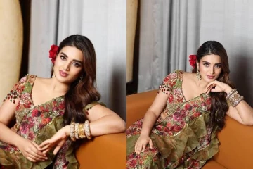 வித்தியாசமான உடையில் நடிகை நிதி அகர்வால் எப்படி உள்ளார் பாருங்க.. லேட்டஸ்ட் லுக்