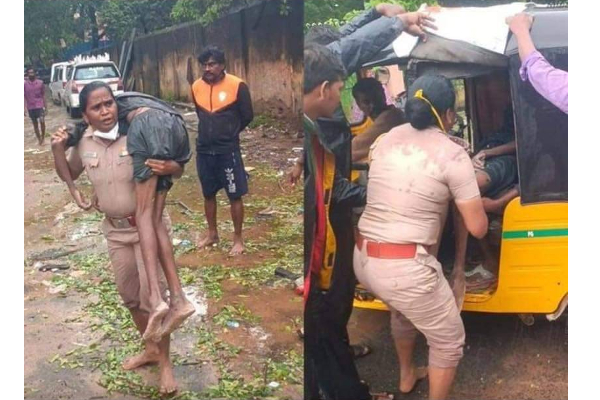 ஒட்டுமொத்த தமிழர்களின் மனங்களை வென்ற ராஜேஸ்வரி: யார் இவர் தெரியுமா? | Rajeswari Police Officer Kind Hearted Women Hero