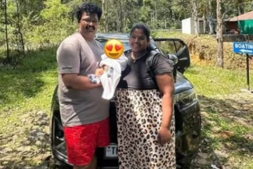 தனது மகனின் புகைப்படத்தை முதன்முறையாக வெளியிட்ட இந்திரஜா ஷங்கர்.. முருகன் வேடத்தில் கியூட் போட்டோ