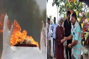 மன்னாரில் இறுதிப் போரில் உயிர் நீத்த உறவுகளை நினைவுகூறும் முள்ளிவாய்க்கால் நினைவேந்தல்