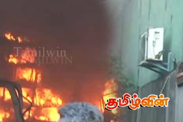 கொழும்பில் ஏற்பட்ட திடீர் தீ விபத்து: வீடு உட்பட வர்த்தக நிலையங்கள் முற்றாக சேதம்