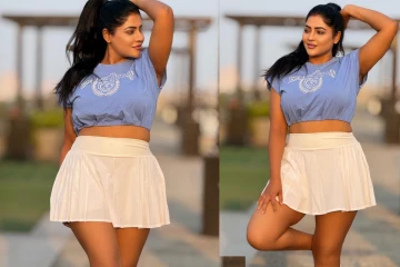 சீரியல் நடிகை ரேஷ்மாவா இப்படி.. ஷார்ட் உடையில் வேற லெவல் கவர்ச்சி