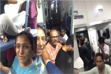 கும்பலாக அமர்ந்து அடவாடி; முன்பதிவு செய்யாமல் ரயிலில் அட்டூழியம் - பெண் வீடியோ வைரல்!