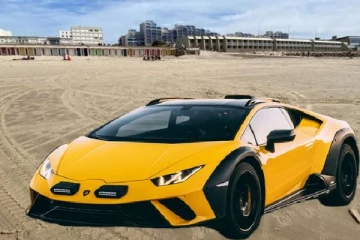 பிரான்ஸ் கடற்கரையில் பாய்ந்த 3 லட்சம் யூரோ லம்போர்கினி கார்! பிரித்தானிய சுற்றுலா பயணி கைது