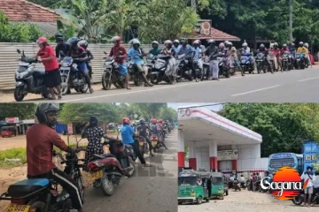 ඇත්තටම රටේ තෙල් තියෙනවද ? එහෙනම් ඇයි මේ දිගු පෝලිම් රජය සන්සුන් කරාට ජනතාව සන්සුන් නැහැ [PHOTO]