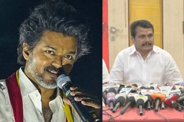 விஜய் மீது செருப்பு வீசப்பட்டது ஏன்? செந்தில் பாலாஜி விளக்கம்