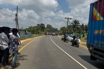 தமிழர் பகுதியில் விபத்தால் வன்முறை; அச்சத்தில் மக்கள்