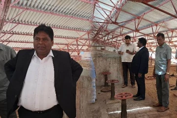 ஒட்டுசுட்டான் ஓட்டுத்தொழிற்சாலைக்கு விஜயம் செய்த இந்திய தூதரக தலைமை அதிகாரி