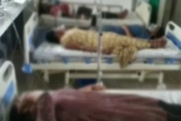 විදුලිය බිද වැටීමෙන් හතර දෙනෙකු රෝහලේ..