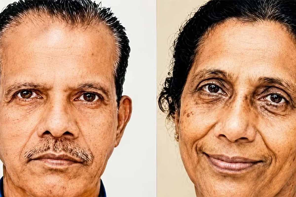 இறந்த கணவரின் உடலுக்கு முத்தமிட்ட மனைவி மரணம் | Woman Collapses Dies After Kissing Husband