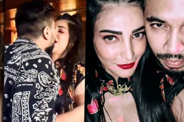 காதலருக்கு லிப்லாக்! பிறந்தநாள் பார்ட்டியில் கமல் ஹாசன் மகல் ஸ்ருதியின் வீடியோ லீக்..