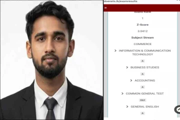 வர்த்தகத் துறையில் அகில இலங்கை ரீதியில் முதலிடம் பெற்ற தமிழ் மாணவர்