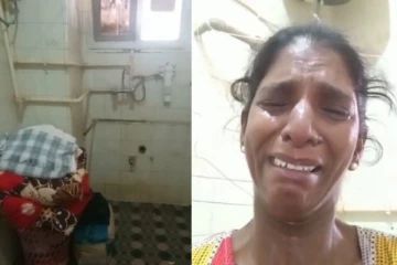 வெளிநாட்டில் வேலை.. கழிவறையில் இருப்பிடம் - காப்பாற்றும்படி கதறிய பெண்!