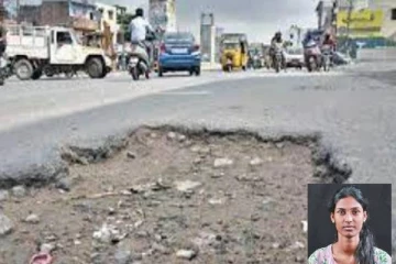 மோசமான சாலை.. பலியான இன்ஜினியர் : சம்பவம் தொடர்பாக இருவர் கைது