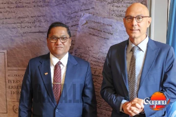 ඇමති විජිත ජිනීවා සංචාරය නිමකරයි