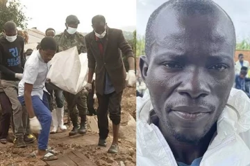 அவள் பெற்றோரிடம் எப்படி இதை சொல்வேன்! மனைவி, பிள்ளையை அடக்கம் செய்த நபர்..சூறாவளியால் சிதைந்த குடும்பம்