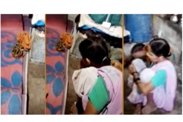 நல்ல பாம்புடன் 4 நாட்கள் வாழ்ந்த மூதாட்டி - பரபரப்பு சம்பவம்