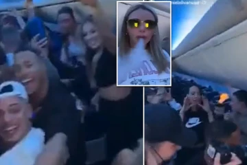 விமானத்தில் பிரபலங்கள் செய்த மோசமான செயல்... வீடியோ வெளியானதைத் தொடர்ந்து கனேடிய அரசு அதிரடி நடவடிக்கை