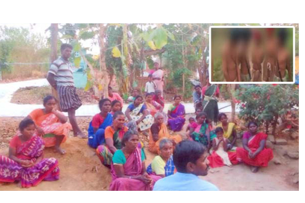 சிறுமிகளை ஆடையின்றி தவளை கட்டி ஊர்வலமாக அழைத்துச் சென்ற அவலம் - கிராம மக்கள் கூறிய பகீர் காரணம்! | Samugam Viral News