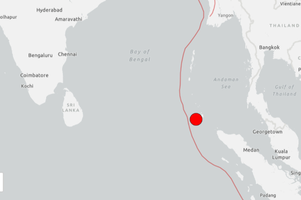 இந்து சமுத்திரத்தில் சக்திவாய்ந்த நிலநடுக்கம் | Today Earthquake Indian Ocean
