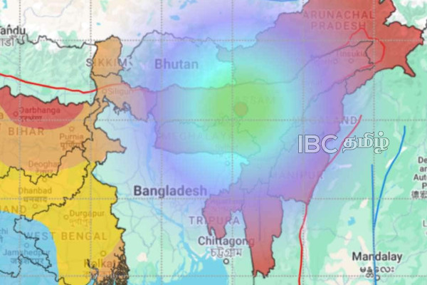 இந்தியாவில் சக்திவாய்ந்த நிலநடுக்கம் - இலங்கை தொடர்பில் அறிவிப்பு | 5 1 Magnitude Earthquake Hits Assam India Tpday
