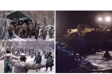 இந்தியா-சீனா இராணுவ வீரர்கள் மோதிக் கொண்ட வீடியோ வெளியானது! கற்களை வீசி பயங்கரமாக தாக்கிய காட்சி