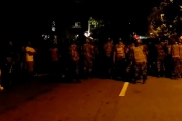 අගමැති මන්දිරයේ අසල නවතම තත්වය වීඩියෝ සහිතයි.. (VIDEO)