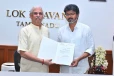 நாளை காலை 10 மணிக்கு விஜய் பதவி ஏற்பு! ஏற்பாடுகள் தீவிரம்