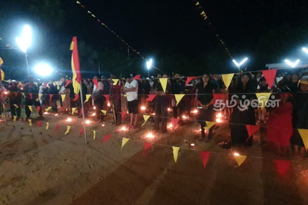 மூன்று மாவீரர்களின் தந்தை பொதுச்சுடரை ஏற்ற எள்ளங்குளத்தில் மாவீரர் தினம் | Ellankulam Maaveerar Naal