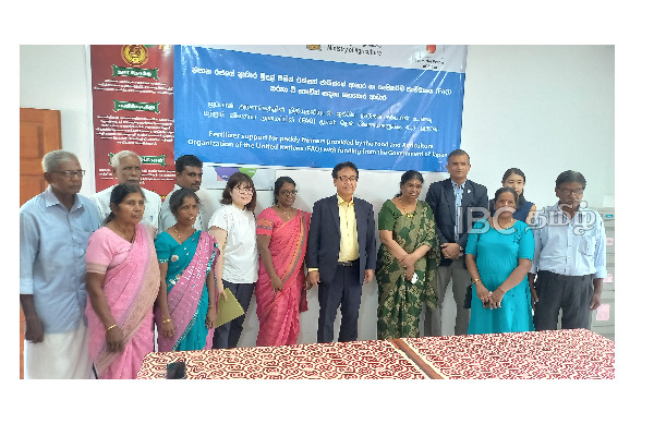 ஜப்பானிய அரசாங்கத்தின் நிதியுதவியுடன் யாழ் விவசாயிகளுக்கு இலவச உரம் (படங்கள்) | Urea Price In Sri Lanka Today Free Donated Japan