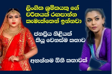 "මං ලිංගික ශ්රමිකයෙකුගේ චරිතයක් රඟපාන්න කැමතියි" - ජනප්රිය නිළියක් කියපු වෙනස්ම කතාව (VIDEO)