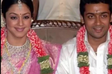 காதலை எதிர்த்த சிவக்குமார்!! சூர்யா ஜோதிகா கல்யாணத்தை நடத்தியதே அவர் தான்..