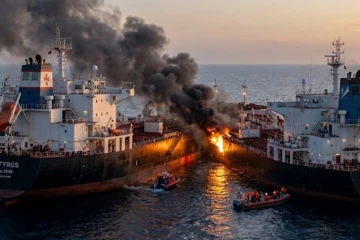 ඇමරිකානු තෙල් නැවකට ඉරානයෙන් දැවැන්ත ප්‍රහාරයක් - ඉන්දියානුවෙක් මරුට