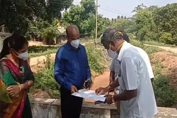 வேலூர் மோர்தானா அணையின் கால்வாயை சட்டவிரோதமாக உடைத்தவர்கள் மீது நடவடிக்கை