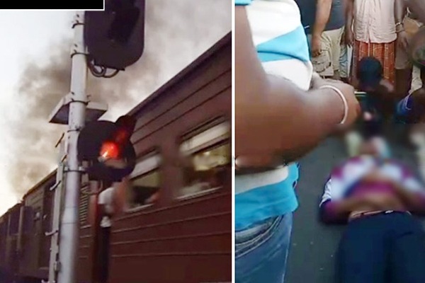 தொடருந்தின் மிதிபலகையில் நின்றவர் கம்பத்துடன் மோதி படுகாயம்! | Accident Police Investigating Srilanka