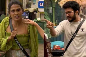 சக போட்டியாளரை காரி துப்பிய பூர்ணிமா... யாரை பாருங்க