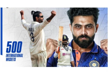 500 விக்கெட்டுக்களை வீழ்த்தி 2-வது இந்திய வீரர் என்ற பெருமையைப் பெற்றார் ஜடேஜா...!