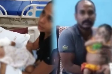 අක්මා බද්ධයට ඉන්දියාවට ගිය මෙරට බිලිදා ඇතුළු පවුලම රෝහලක සිර කර ගනි