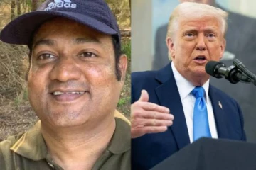 இந்திய வம்சாவளி நபர் மனைவி, மகன் முன் கொடூரக் கொலை! இதுதான் காரணம் - டொனால்டு ட்ரம்ப்