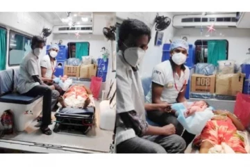 108 ஆம்புலன்சில் கர்ப்பிணி பெண்ணுக்கு பிரசவம் பார்த்த ஊழியர்கள் - நெகிழ்ச்சி சம்பவம்!