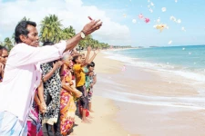 சுனாமி அனர்த்தத்தால் உயிரிழந்தோருக்கு அஞ்சலி