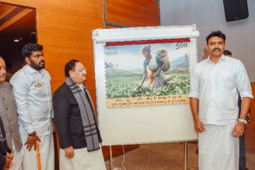 மலையக மக்களைக் கௌரவித்து இந்தியா வெளியிடும் முதல் முத்திரை! கிழக்கு ஆளுநரிடம் கையளிப்பு